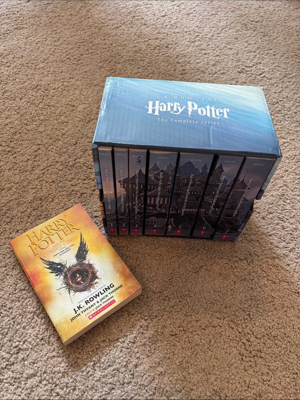 Harry Potter The Complete Series Box Set + Cursed Child